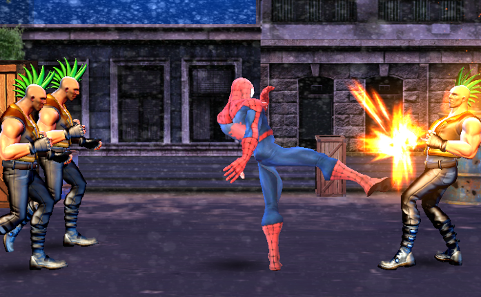 Spider Hero Street Fight Game Cover