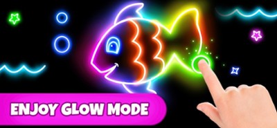 Coloring Games: Painting, Glow Image