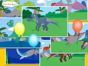 Dinosaur Sounds, Puzzles and Activities for Toddler and Preschool Kids by Moo Moo Lab Image