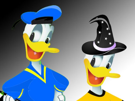 Donald Duck Dressup Game Cover