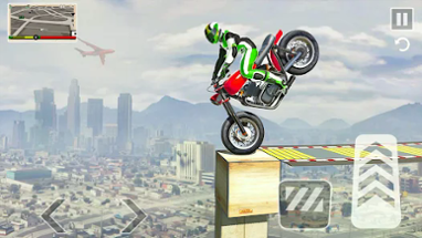 Mega Ramp Stunt Bike Games 3D Image