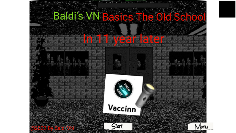 Baldi's VN Basics The Old School In 11 Year Later Game Cover