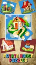 Puzzles - houses for children Image