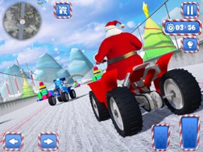 Santa Quad Bike Racing Game Image