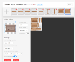 Texture Atlas Generator Web App Image