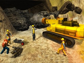 Tunnel Construction Track 3D Image