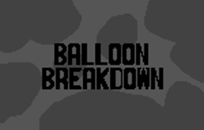 Balloon Breakdown Game Cover