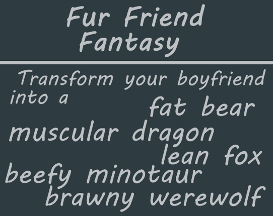 Fur Friend Fantasy Game Cover