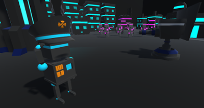 Neon Robot : Tower Defense Image