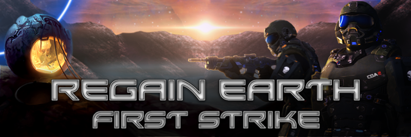 Regain Earth: First Strike Game Cover