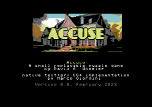 Accuse [C64] Image