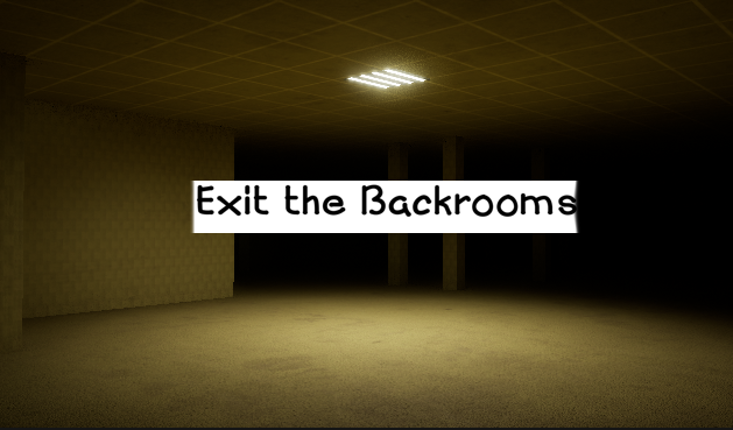 Exit The Backrooms DONATION Game Cover