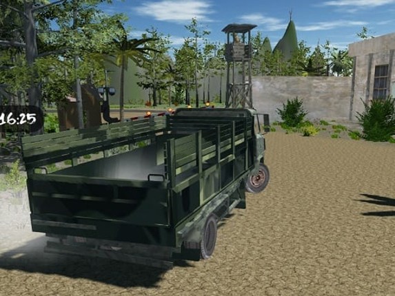 Offroad Truck Army Driving Game Cover