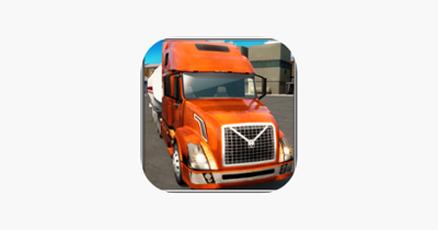 Trucker Parking 3D Image