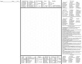 Solo Gaming Sheets Image