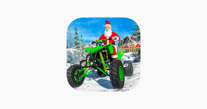 Santa Quad Bike Racing Game Game Cover