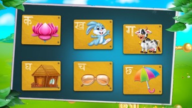 Basic Hindi Alphabets Learning Image