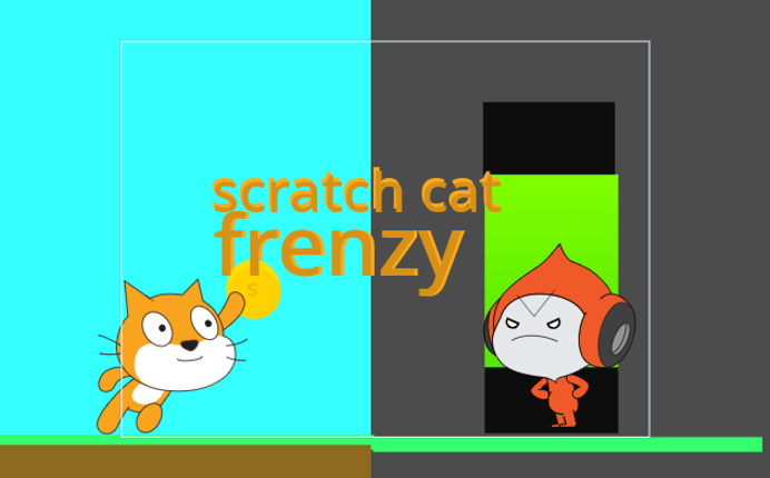 scratch cat FRENZY Game Cover