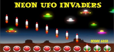 Neon UFO Invaders Pro Image