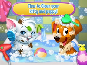 Pets Wash &amp; Dress up - Play Care Love Baby Pets Image