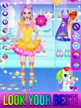 Rainbow Unicorn Candy Salon Image