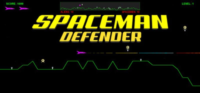 Spaceman Defender Game Cover