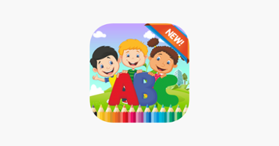 ABC Coloring Book for kids age 1-6 :Cute alphabets Image