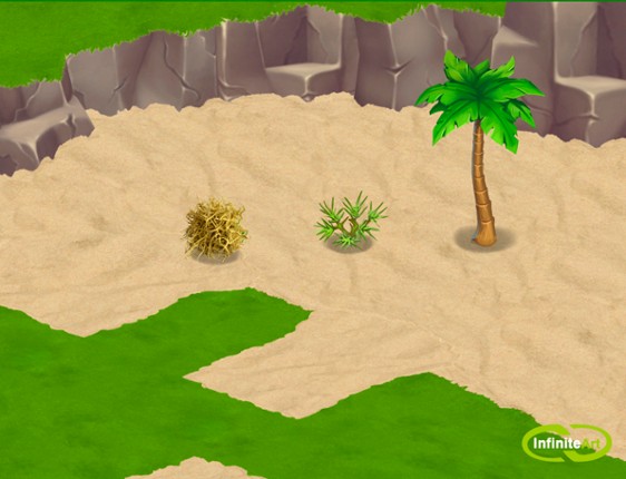 An oasis. Nature objects for your game Game Cover