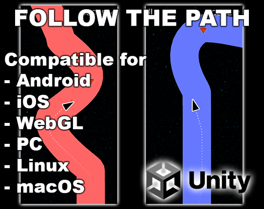 Follow The Path - Unity Game With AdMob Game Cover