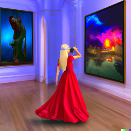 The Art Gallery VR Game Cover