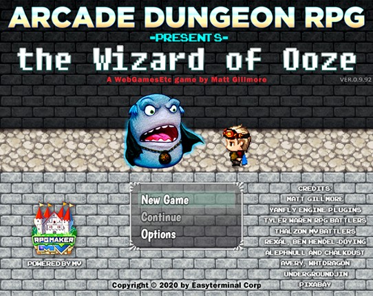 the Wizard of Ooze Game Cover