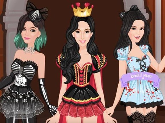 Kardashians Spooky MakeUp for Girls Game Cover