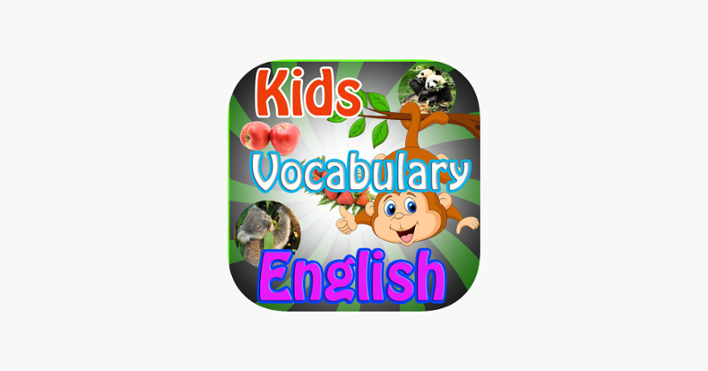Kids English Vocabulary Free Game Cover
