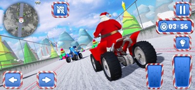 Santa Quad Bike Racing Game Image