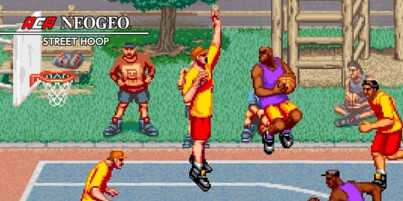 ACA NEOGEO STREET HOOP Game Cover