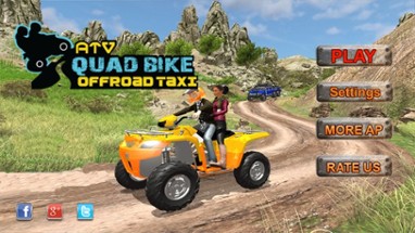 ATV Quad Bike Offroad Taxi Sim Image