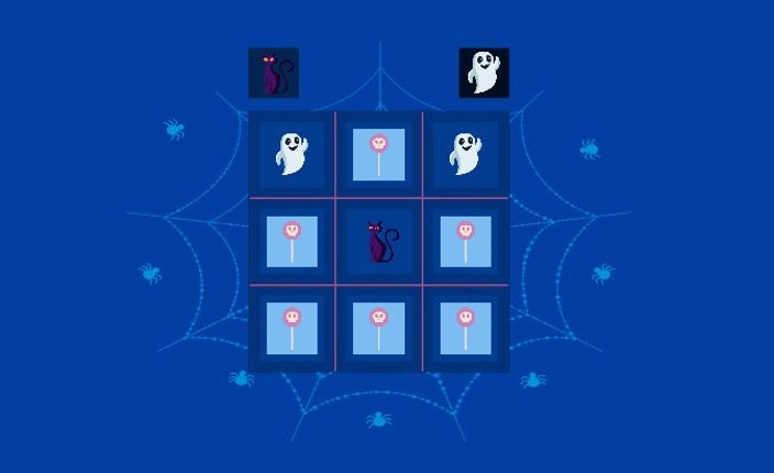 Spooky Tic Tac Toe Game Cover