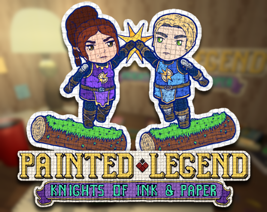 Painted Legend: Knights of Ink & Paper Game Cover