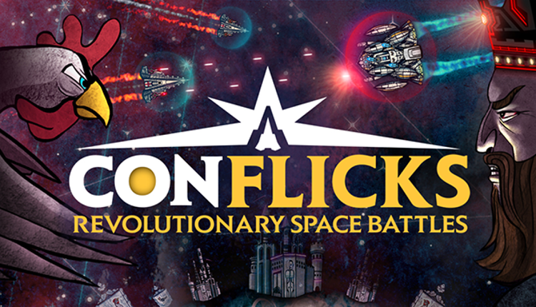 Conflicks - Revolutionary Space Battles Game Cover