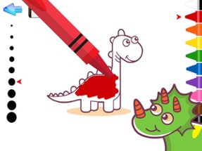 Cute Coloring HD - Dinosaur games for kids Image