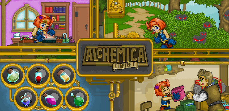 Alchemica - Crafting RPG Game Cover