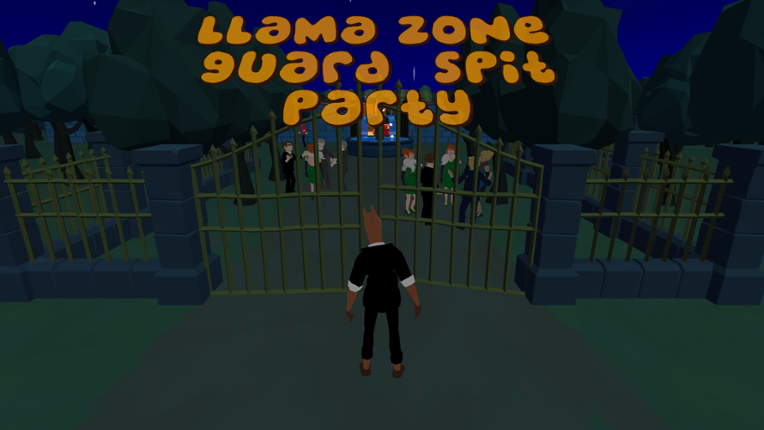 Llama Zone Guard Spit Party Game Cover