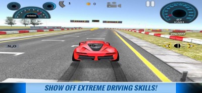 Racing Car Speed Test Image
