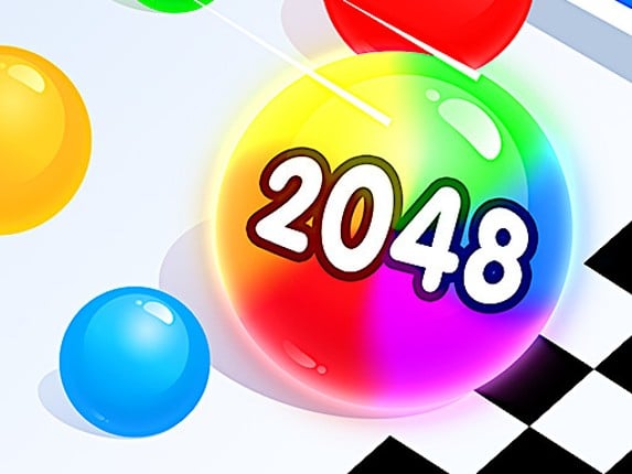 Ball Merge 2048 Game Cover