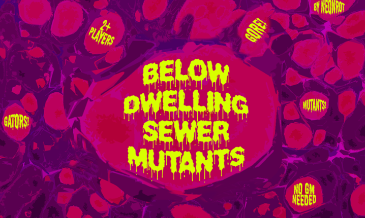 BELOW DWELLING SEWER MUTANTS Game Cover