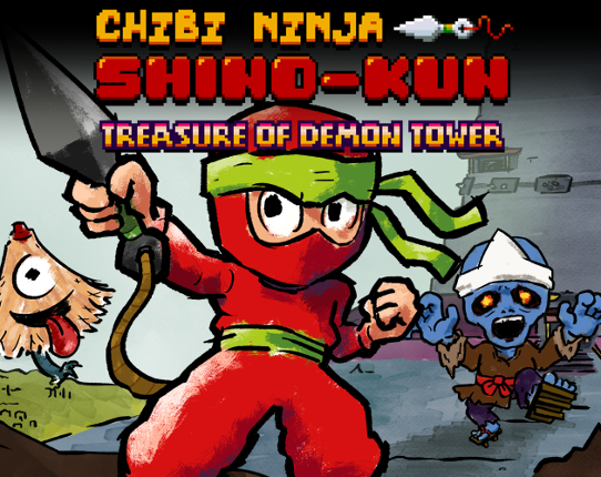 Chibi Ninja Shino-kun: Treasure of Demon Tower Game Cover