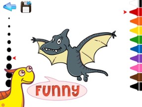 Cute Coloring HD - Dinosaur games for kids Image