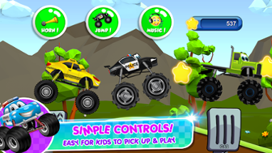 Monster Trucks Game for Kids 2 Image