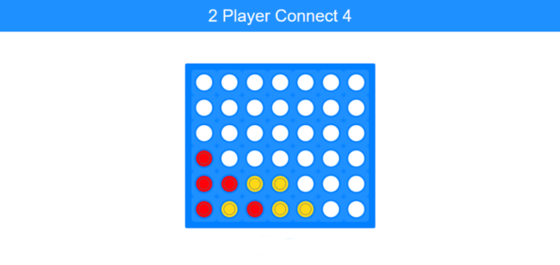 2 Player Connect 4 Game Cover