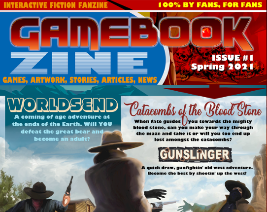 The Gamebook Zine #1 Game Cover